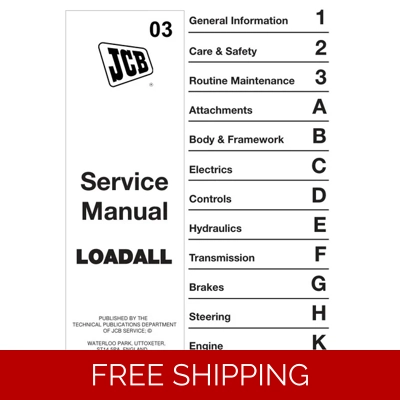 JCB 504B 526 LOADALL SERVICE REPAIR MANUAL 2 JCB 504B 526 LOADALL SERVICE REPAIR MANUAL 2